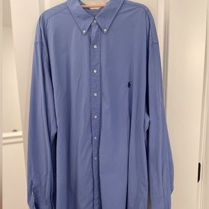 Men’s Blue Ralph Lauren 3XLT dress shirt.